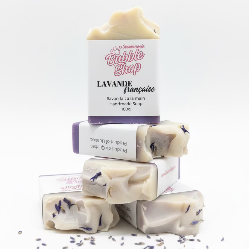 Savon Artisanal Lavande Française