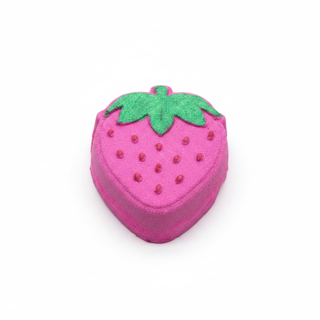 Strawberry Bourbon Bath Bomb