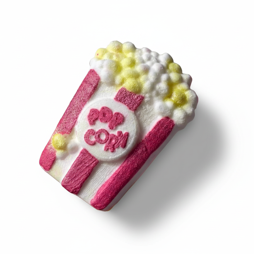 Movie Night Color surprise Popcorn Bath Bomb