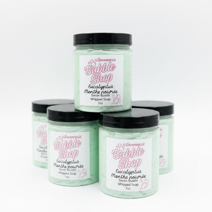 Eucalyptus Peppermint whipped soap