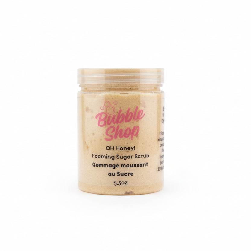 OH Honey! Foaming Sugar  2 in 1 Scrub