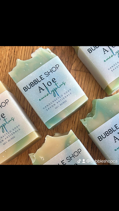 Aloe eucalyptus Soap