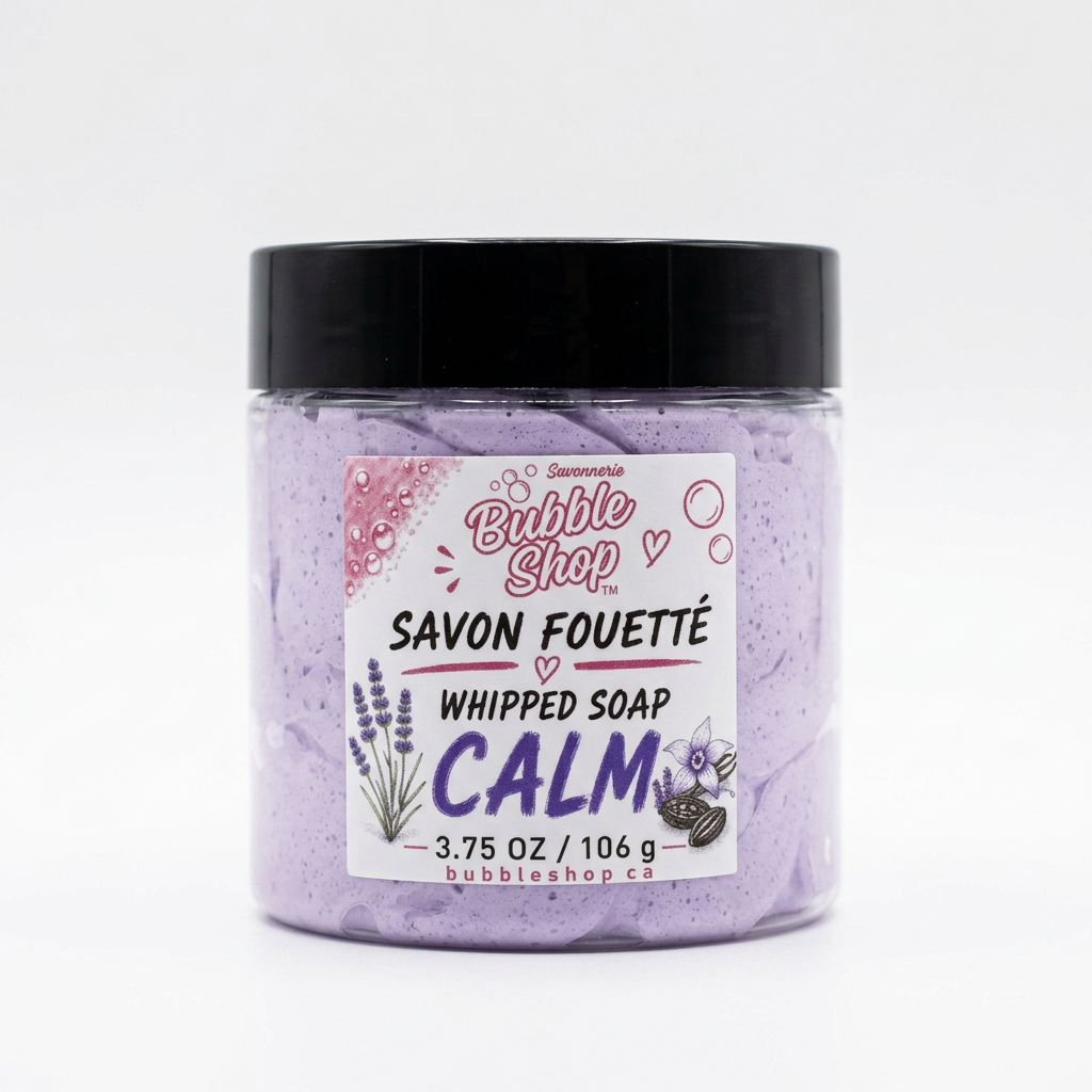 Savon fouetté apaisant