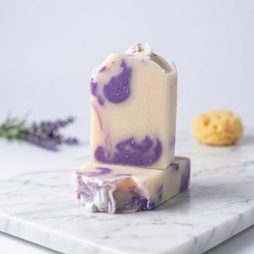 Savon artisanal à la lavande pure