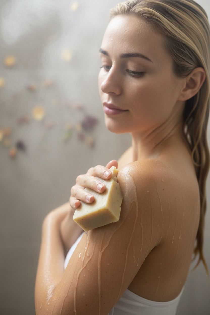 Calendula handmade soap